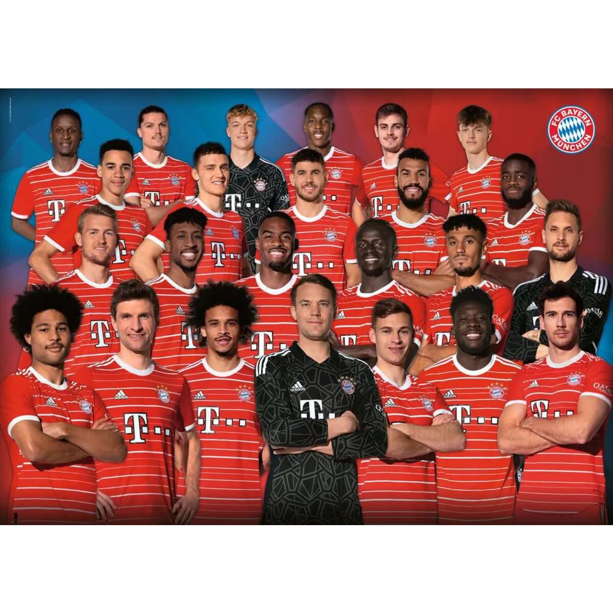 Ravensburger Puzzle - FC Bayern Saison 2022/2023, 1000 Teile