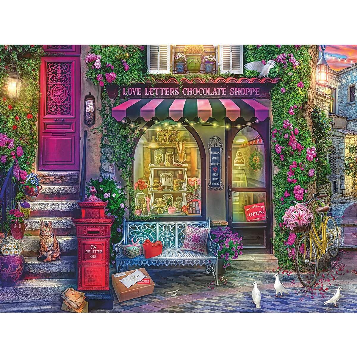 Ravensburger Puzzle - Liebesbriefe und Schokolade, 1500 Teile