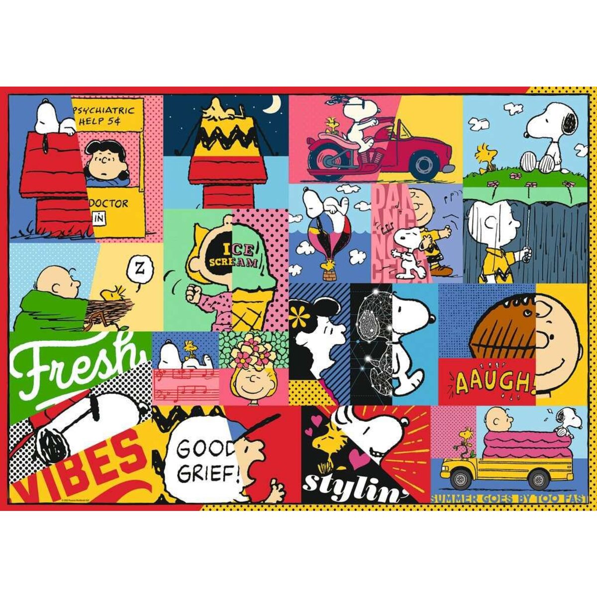 Ravensburger Puzzle - Peanuts Momente, 1000 Teile