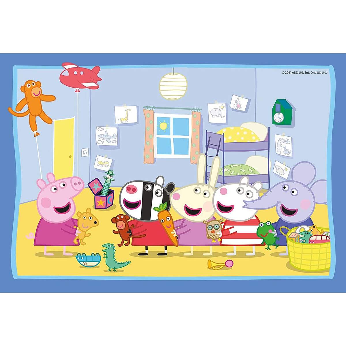 Ravensburger Puzzle - Peppas Abenteuer, 2x12 Teile