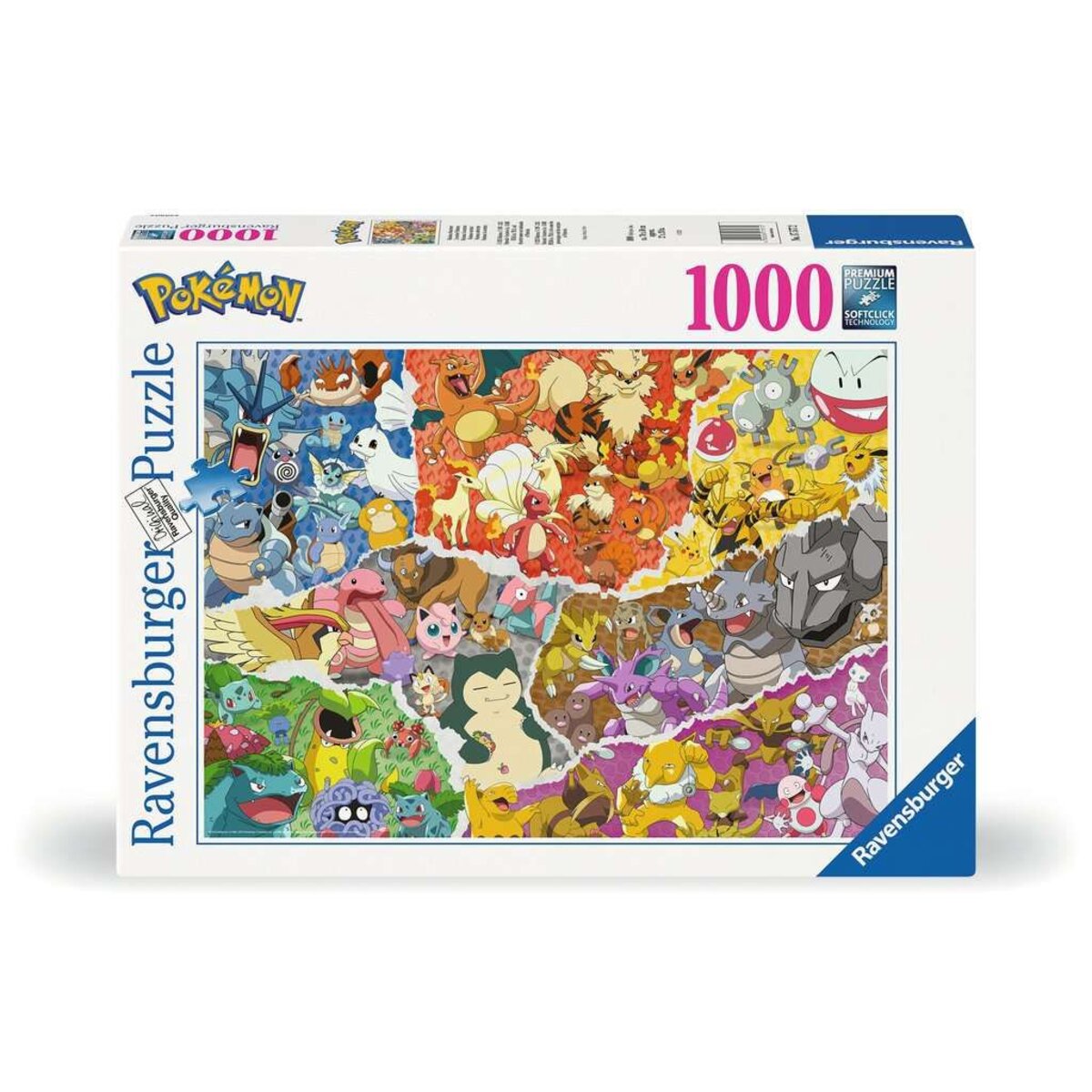 Ravensburger Puzzle - Pokémon Abenteuer, 1000 Teile