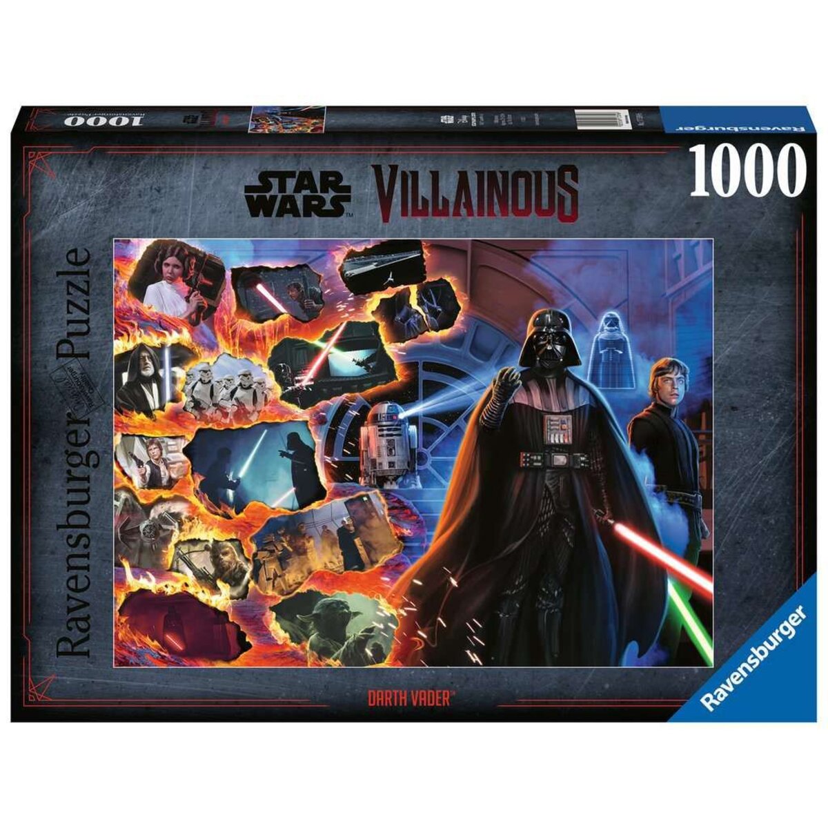 Ravensburger Puzzle - Star Wars Villainous: Darth Vader, 1000 Teile