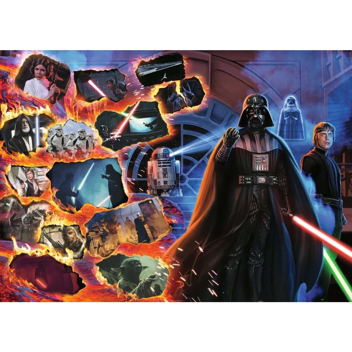 Ravensburger Puzzle - Star Wars Villainous: Darth Vader, 1000 Teile