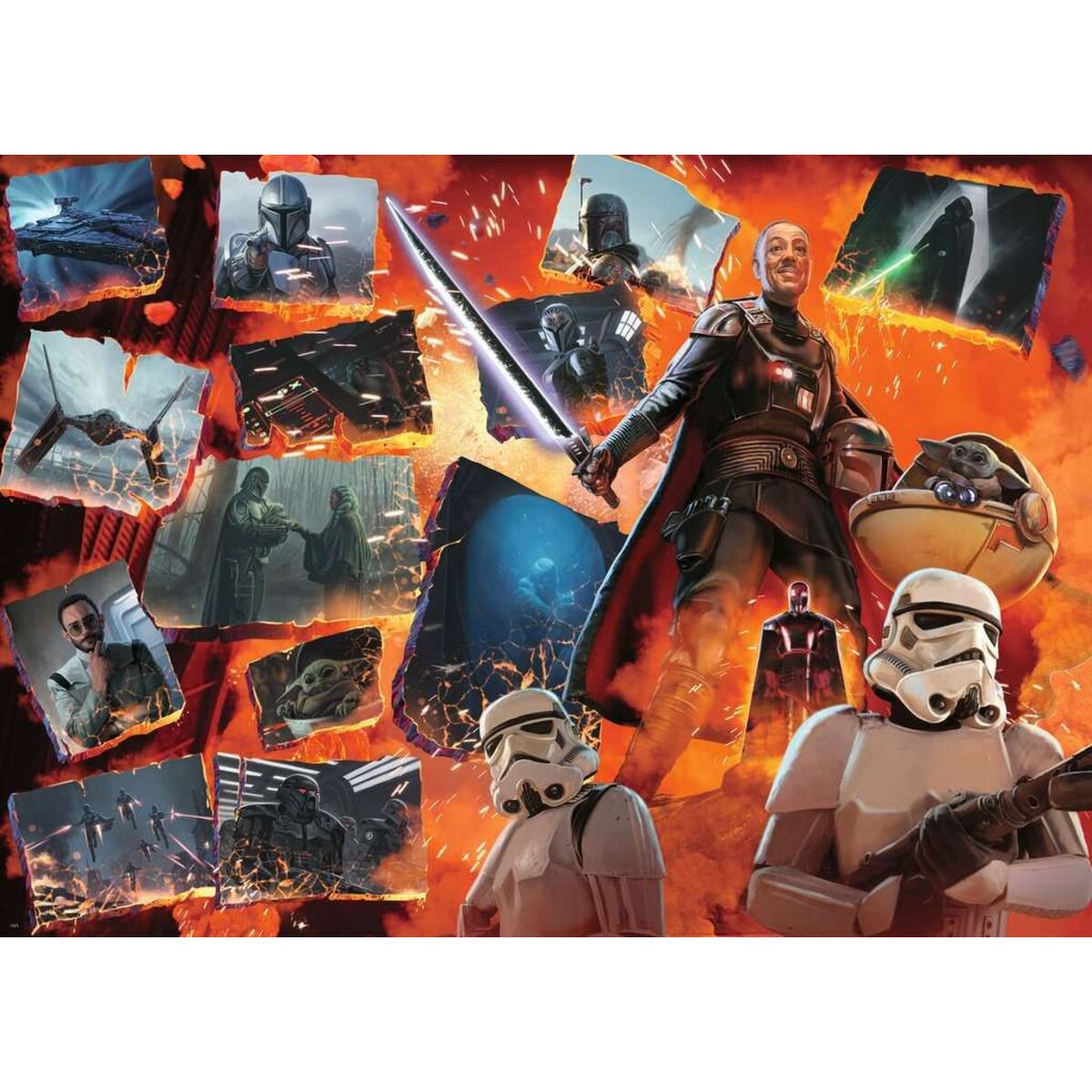 Ravensburger Puzzle - Star Wars Villainous: Moff Gideon, 1000 Teile