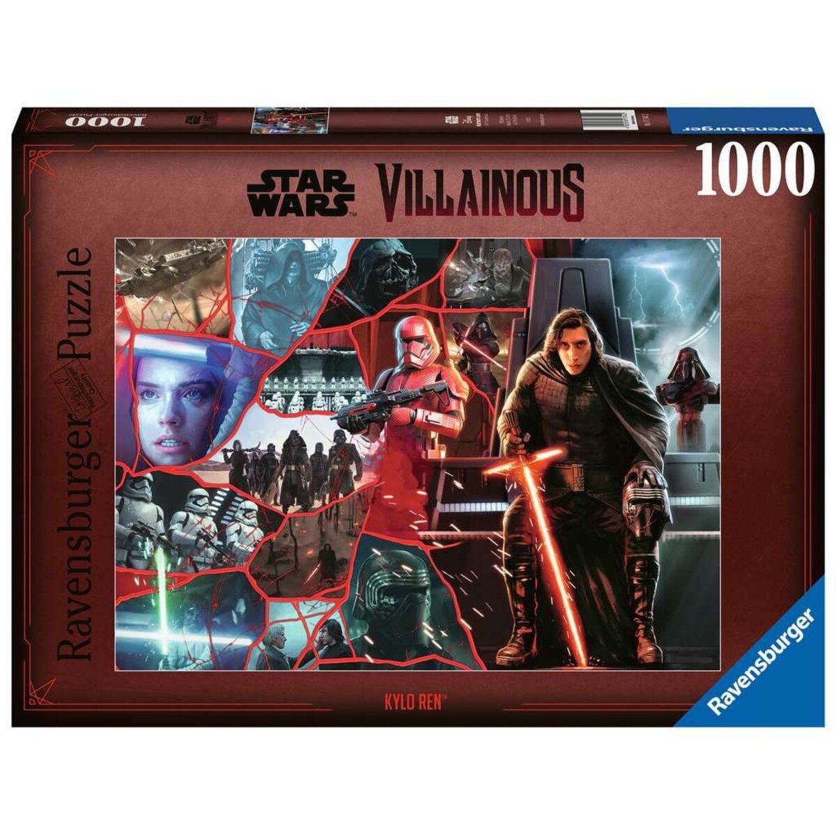 Ravensburger Puzzle - Star Wars Villainous: Kylo Ren, 1000 Teile