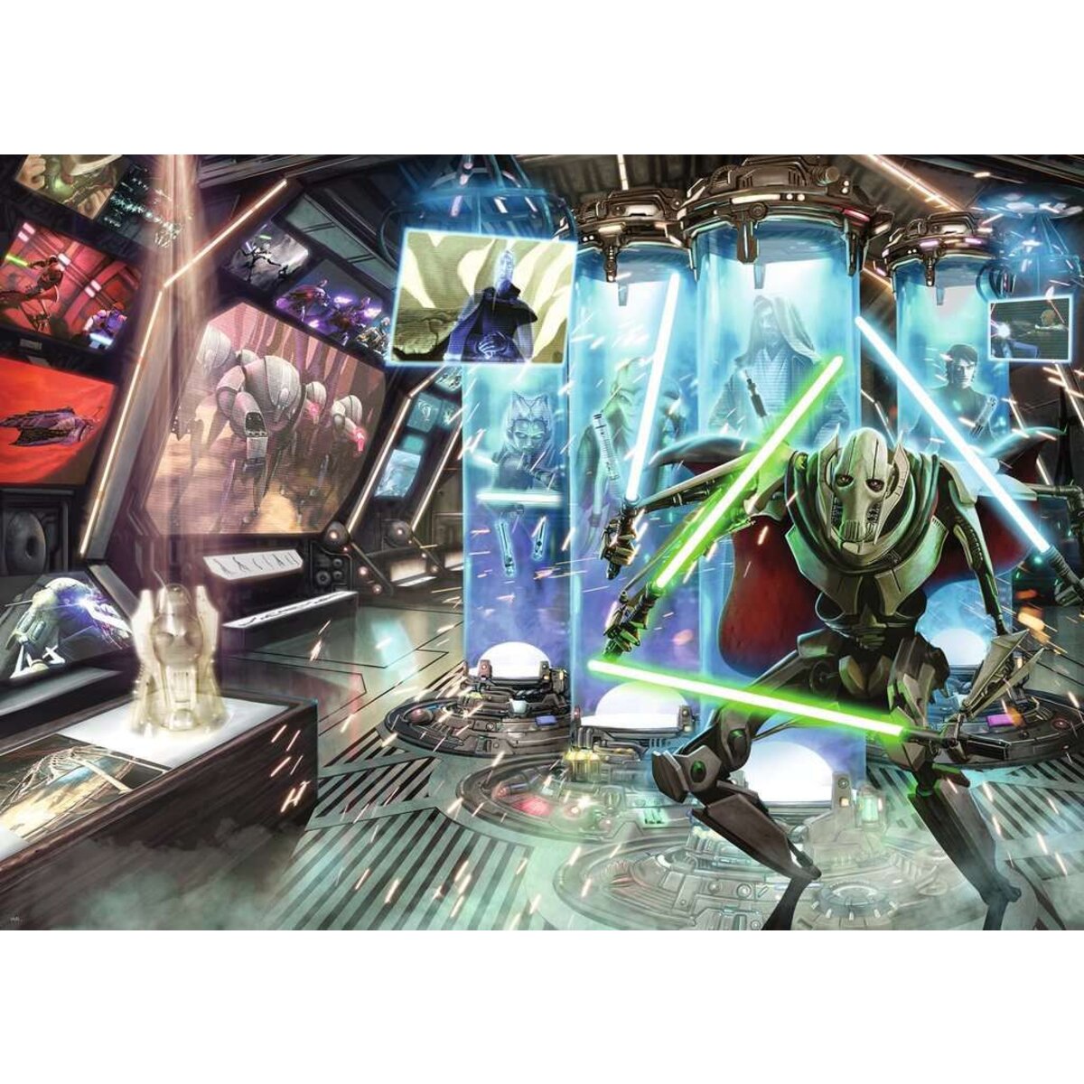 Ravensburger Puzzle - Star Wars Villainous: General Grievous, 1000 Teile