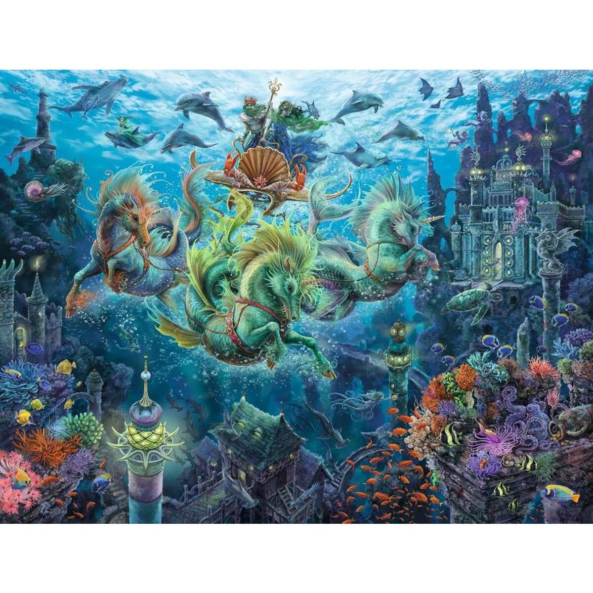 Ravensburger Puzzle - Unterwasserzauber, 2000 Teile