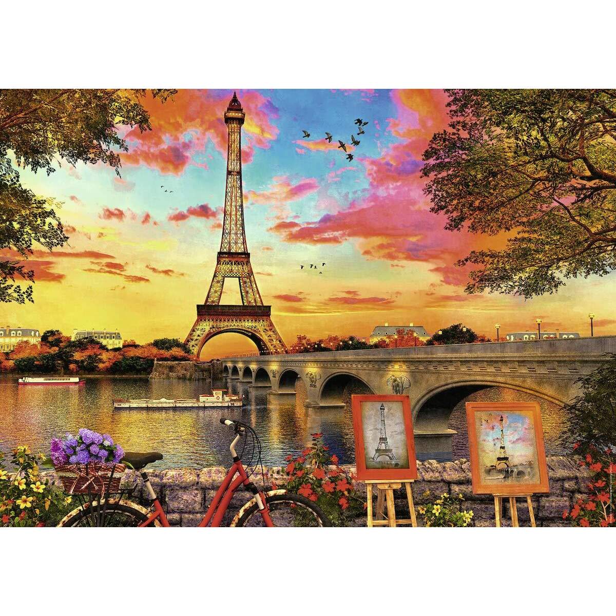Ravensburger Puzzle Abendstimmung in Paris, 1000 Teile