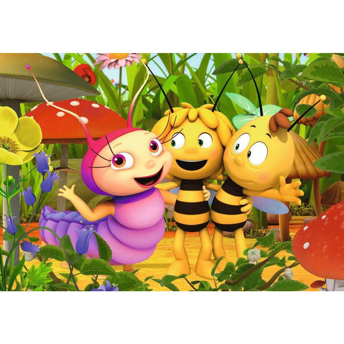 Ravensburger Puzzle Biene Maja und iher Freunde 2x24 Teile