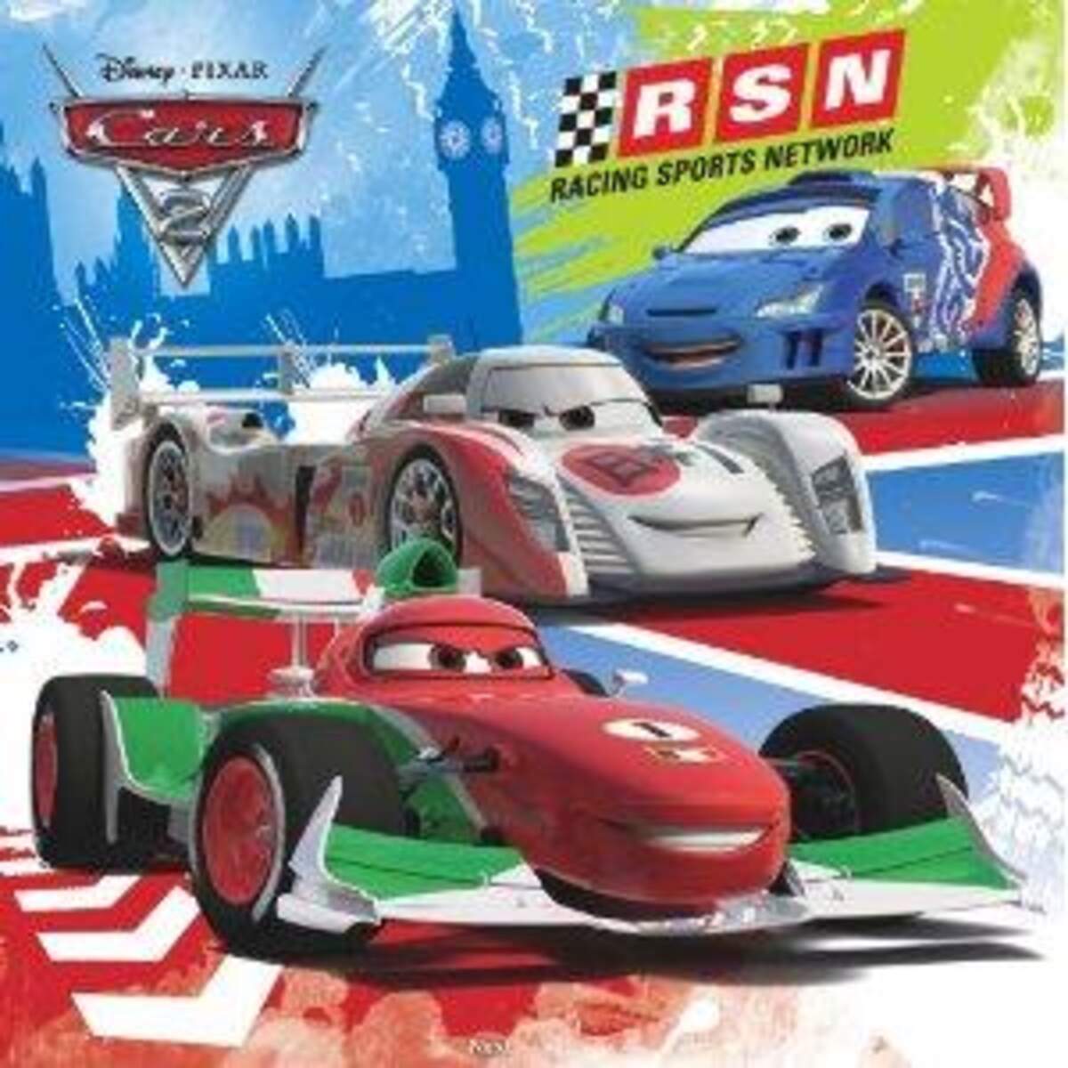 Ravensburger Puzzle Cars 2 Weltweiter Rennspaß, 3 x 49 Teile