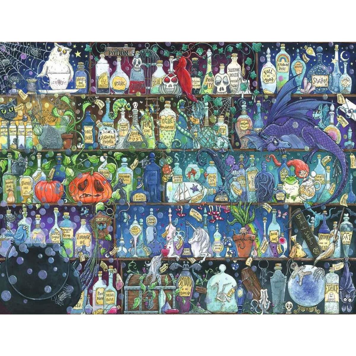 Ravensburger Puzzle Der Giftschrank, 2000 Teile