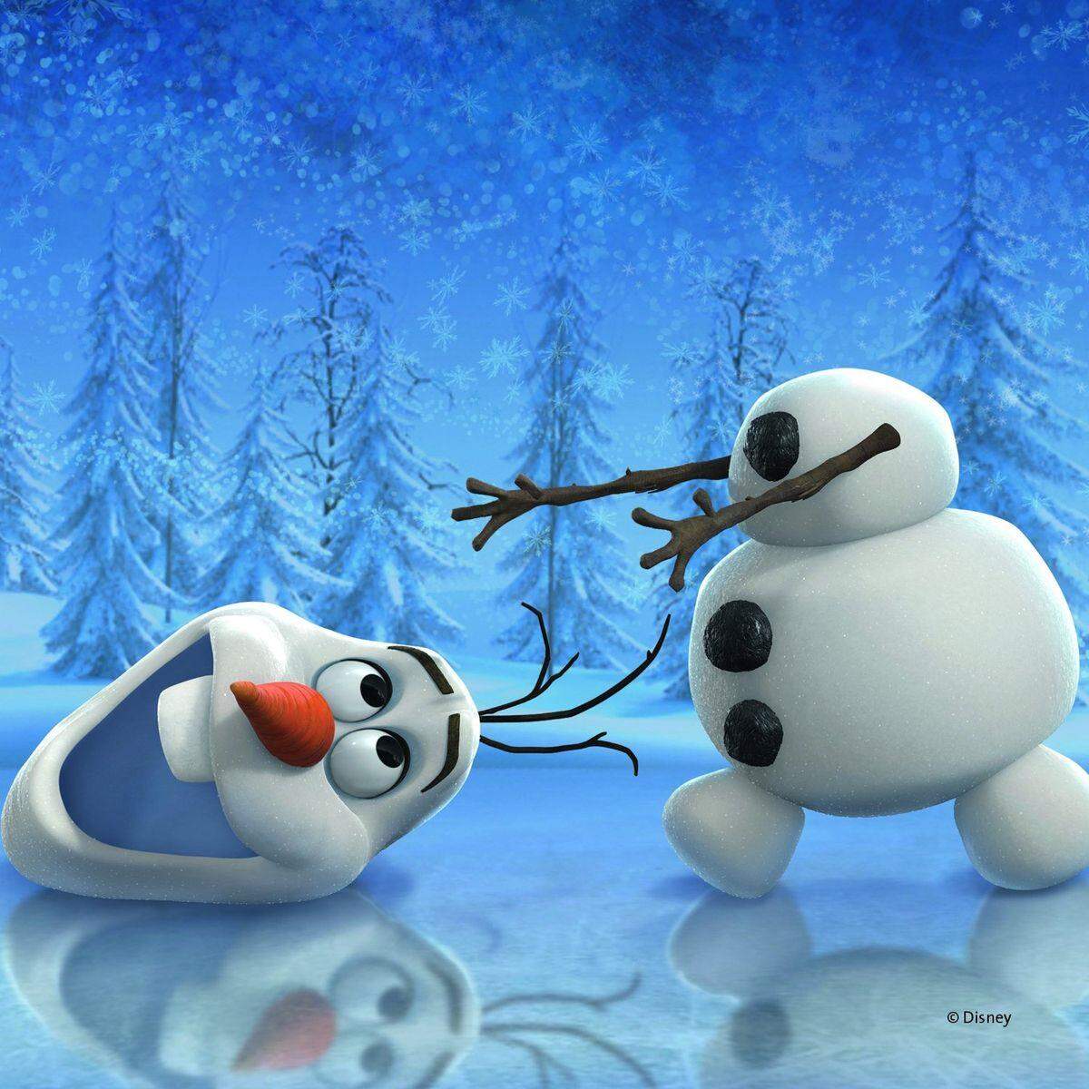Ravensburger Puzzle Disney Frozen Abenteuer im Winterland, 3 x 49 Teile