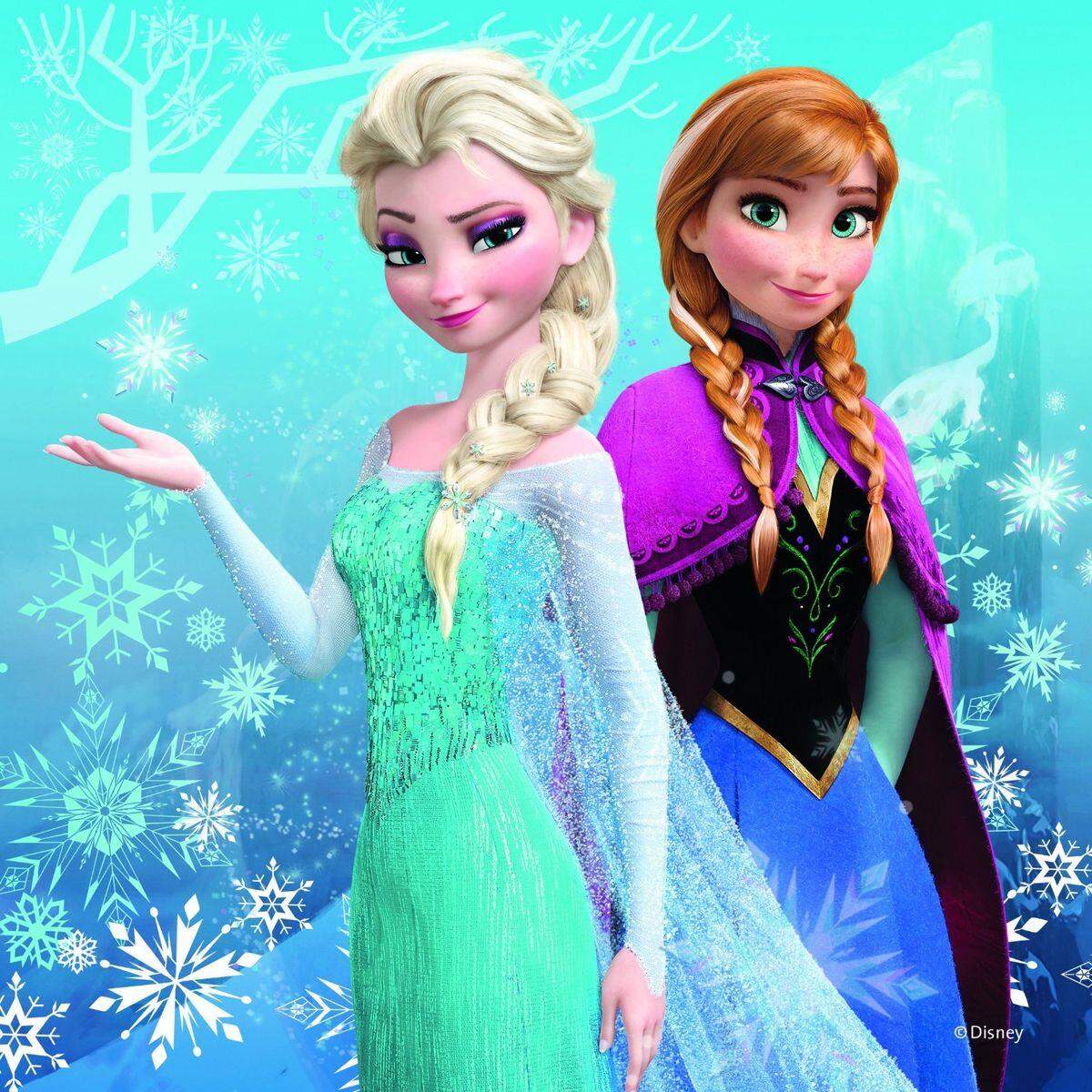 Ravensburger Puzzle Disney Frozen Abenteuer im Winterland, 3 x 49 Teile