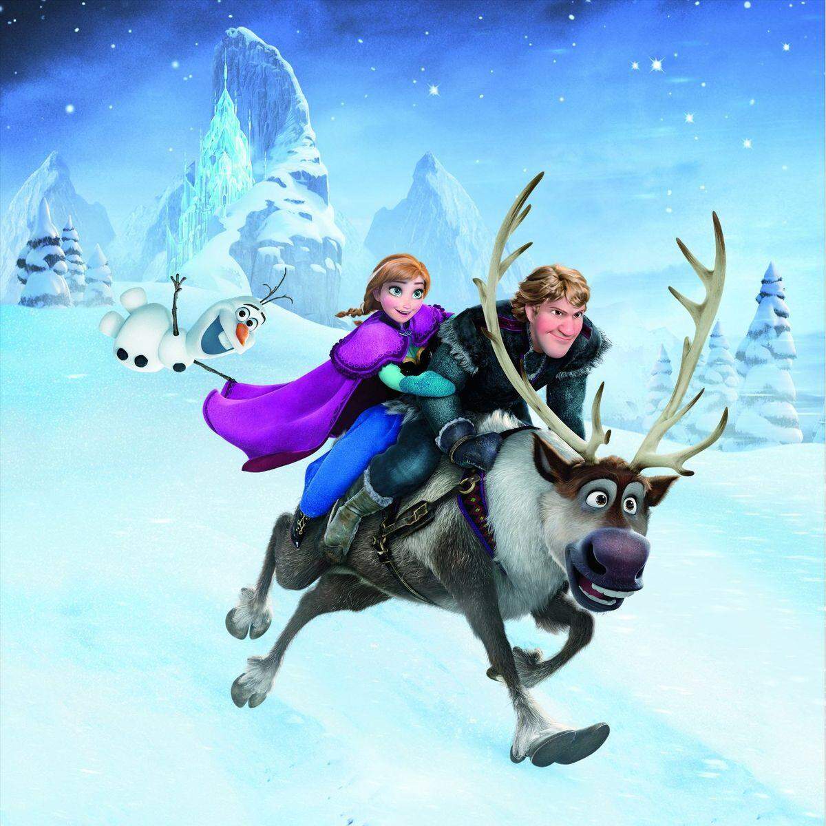 Ravensburger Puzzle Disney Frozen Abenteuer im Winterland, 3 x 49 Teile