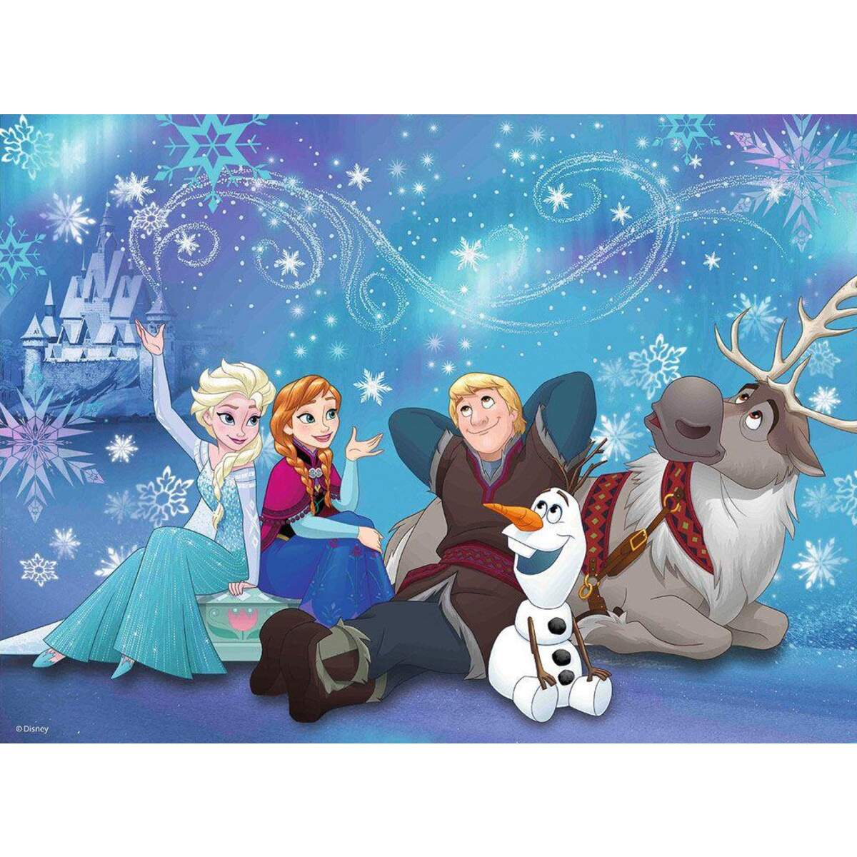 Ravensburger Puzzle Disney Frozen Eiszauber, 100 Teile