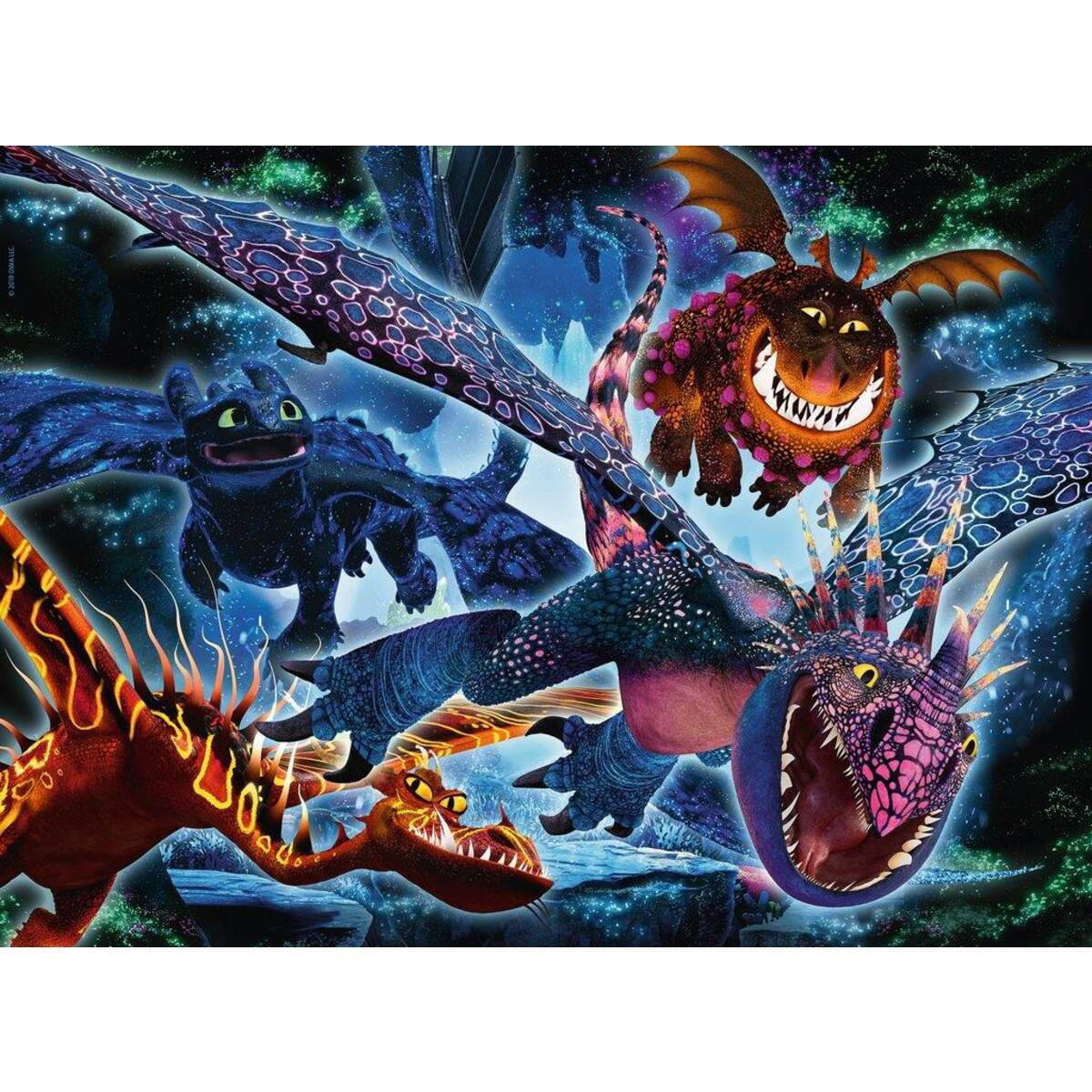 Ravensburger Puzzle Leuchtende Dragons