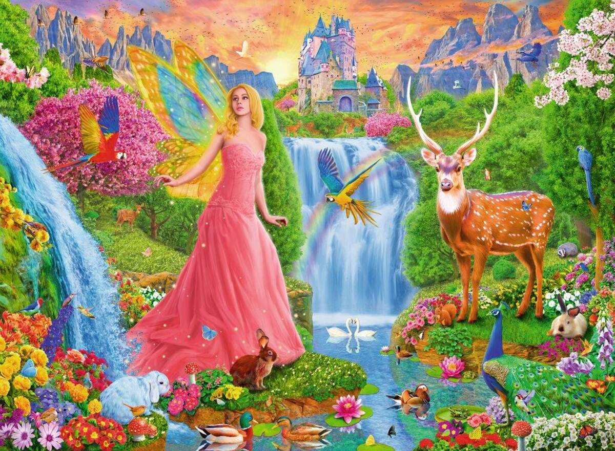 Ravensburger Puzzle Magischer Feenzauber, 200 Teile