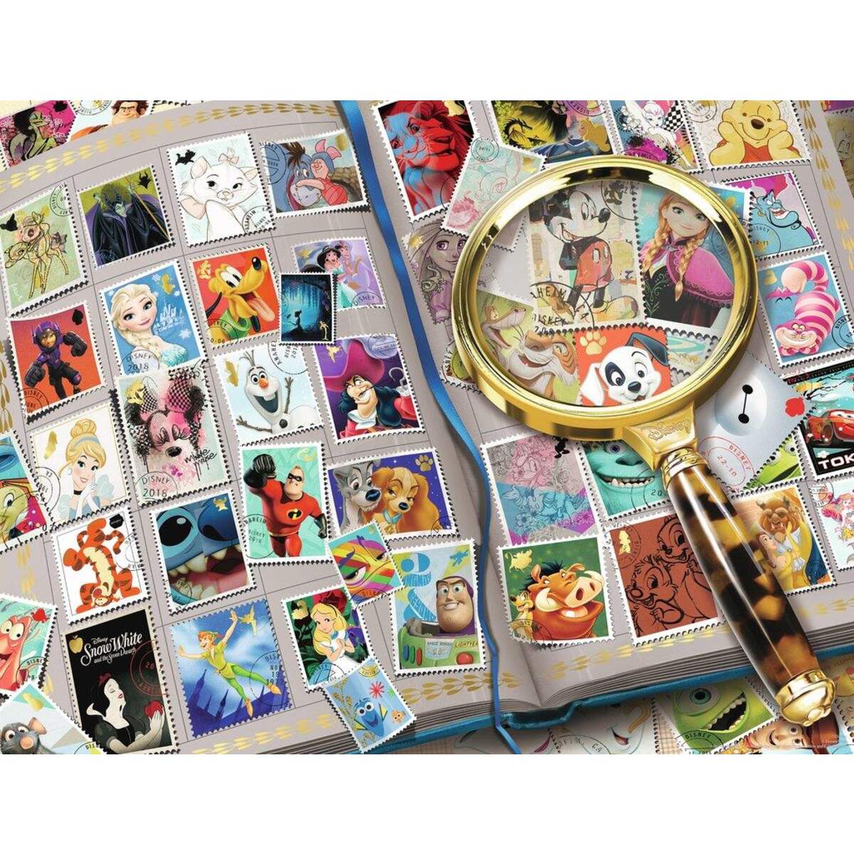 Ravensburger Puzzle Meine liebsten Briefmarken, 2000 Teile