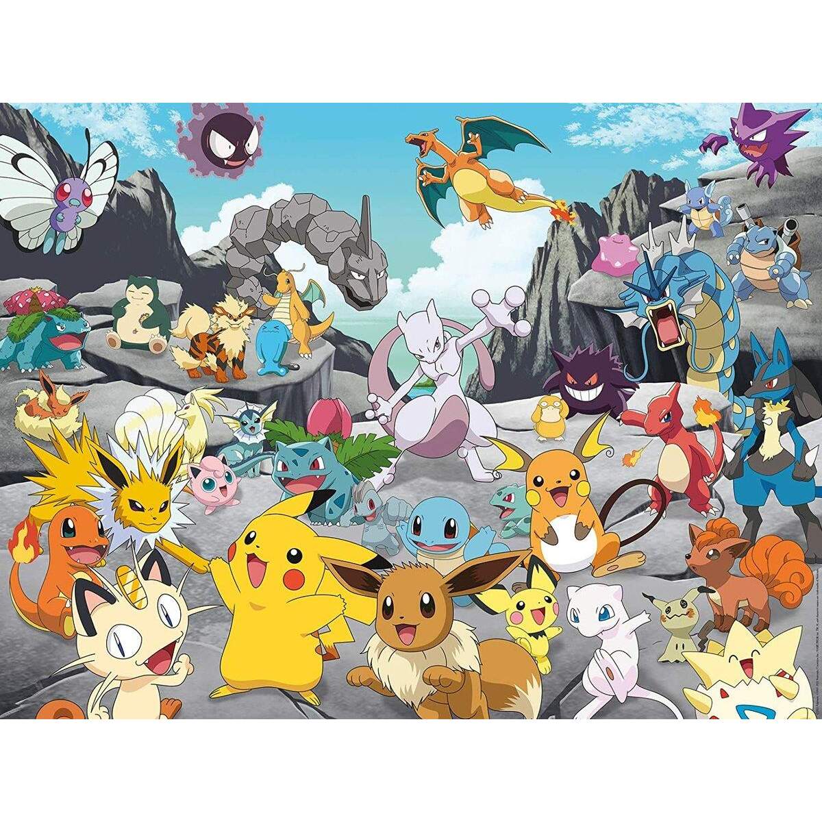 Ravensburger Puzzle Pokemon Classics, 1500 Teile