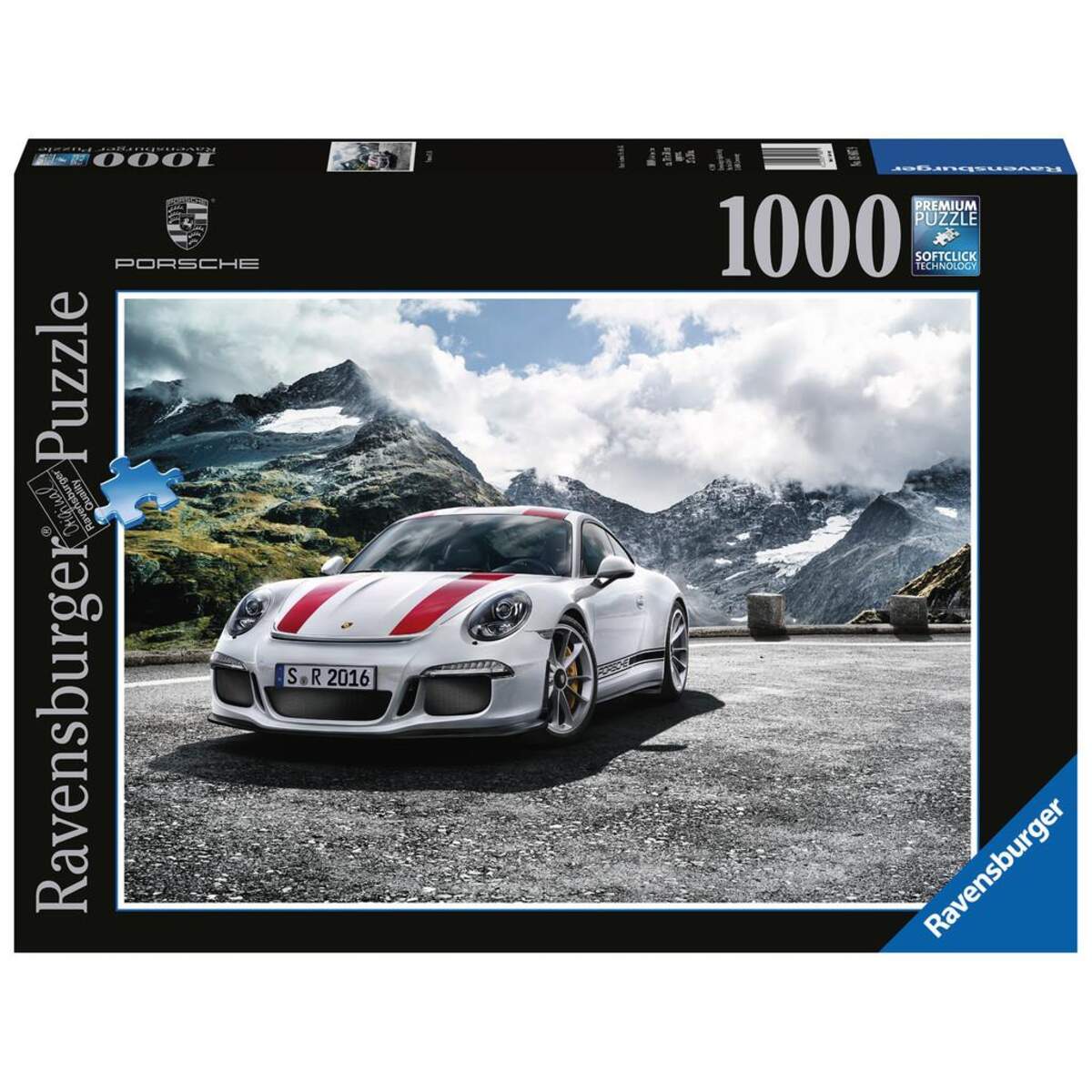 Ravensburger Puzzle Porsche 911R, 1000 Teile