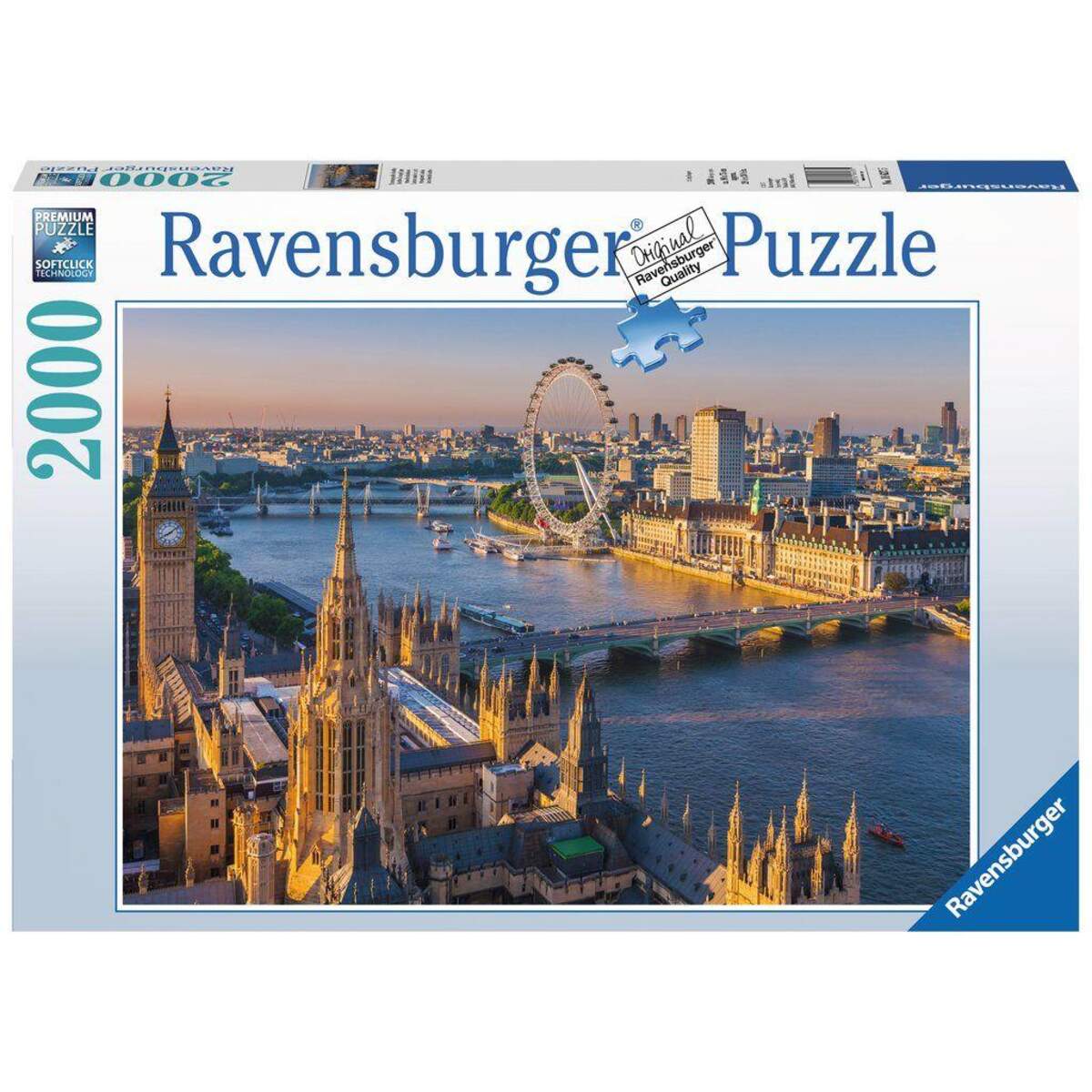 Ravensburger Puzzle Stimmungsvolles London, 2000 Teile