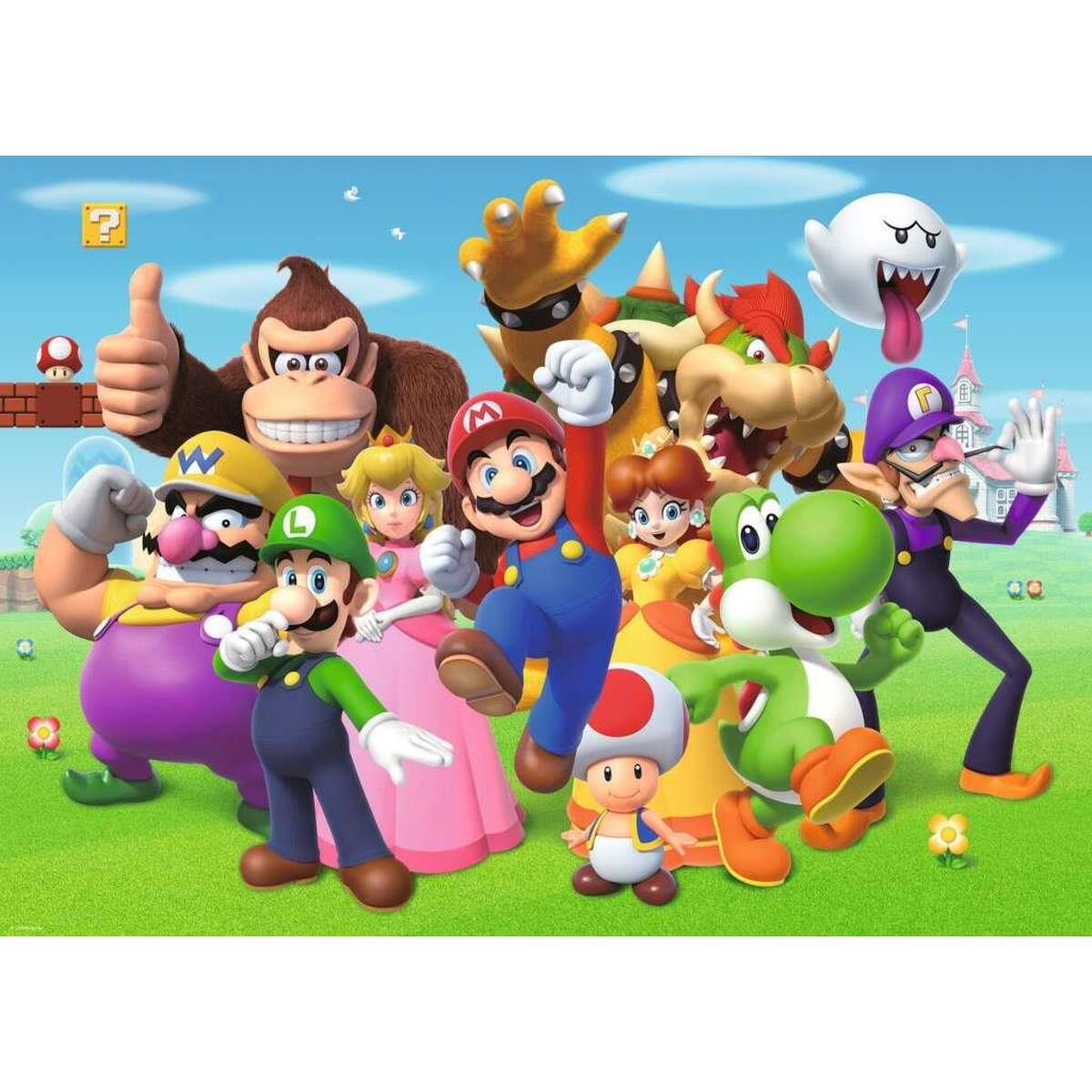 Ravensburger Puzzle Super Mario, 1000 Teile
