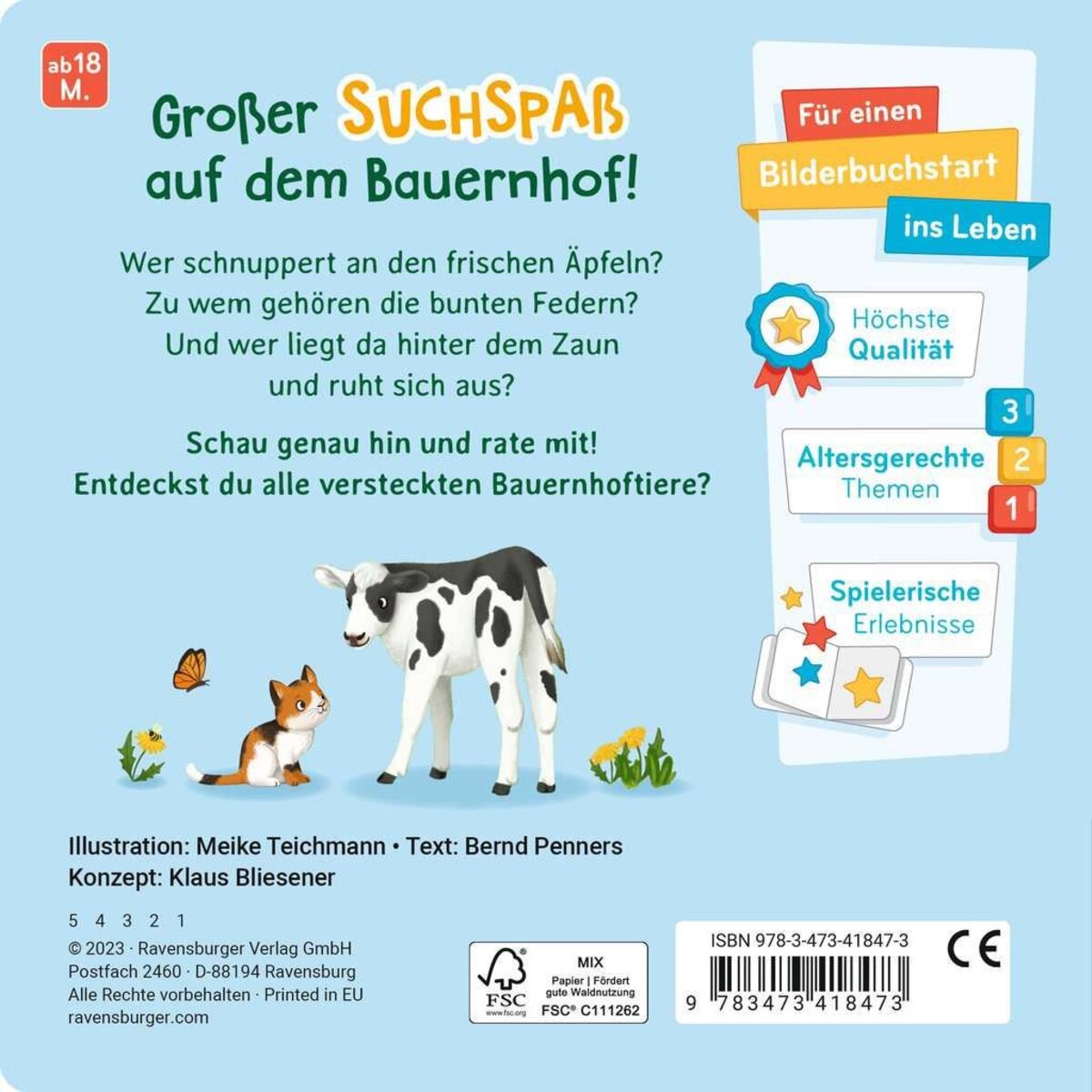 Ravensburger Rate mal: Wer wohnt auf dem Bauernhof?