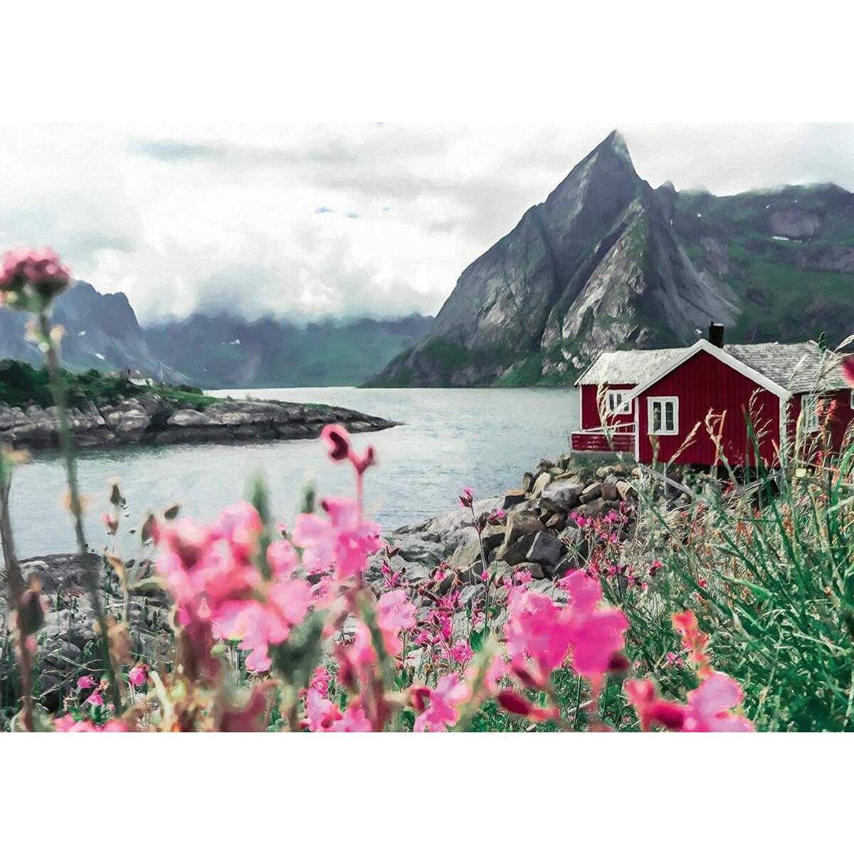 Ravensburger Reine, Lofoten, Norwegen, 1000 Teile