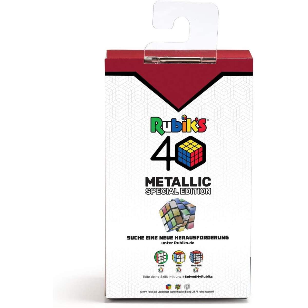 Ravensburger ThinkFun Rubik's Cube 3x3 Metallic