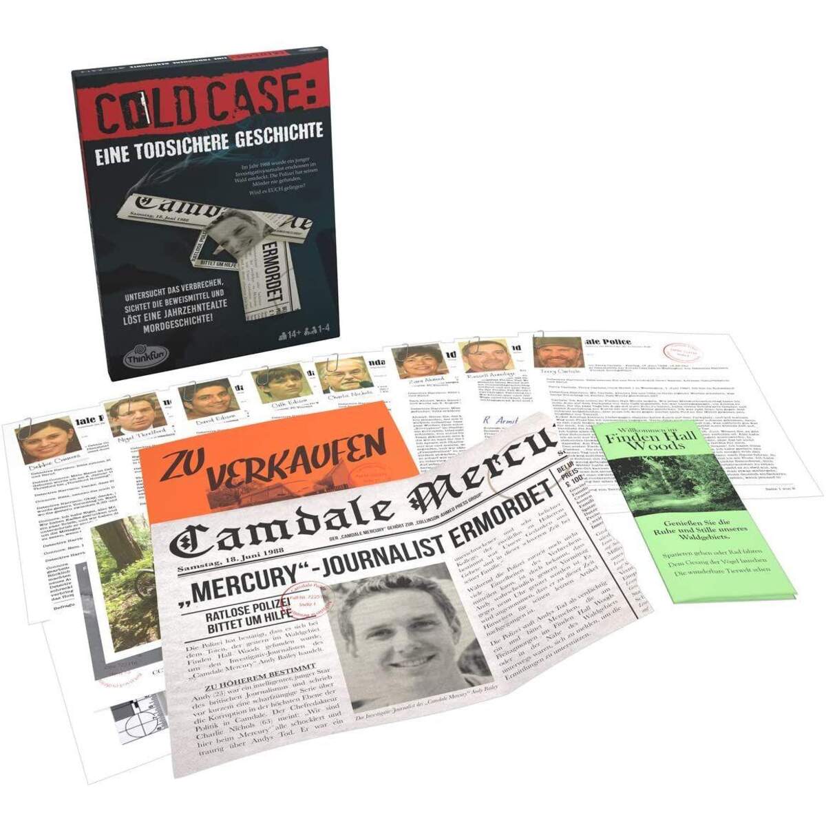 Ravensburger ThinkFun - Cold Case: Eine todsichere Geschichte
