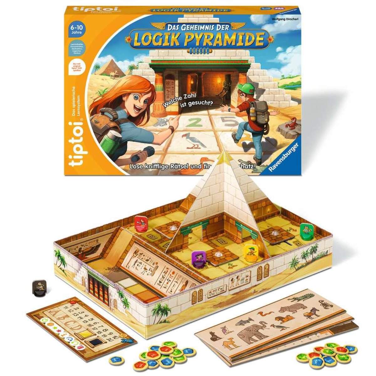 Ravensburger tiptoi® Das Geheimnis der Logik-Pyramide
