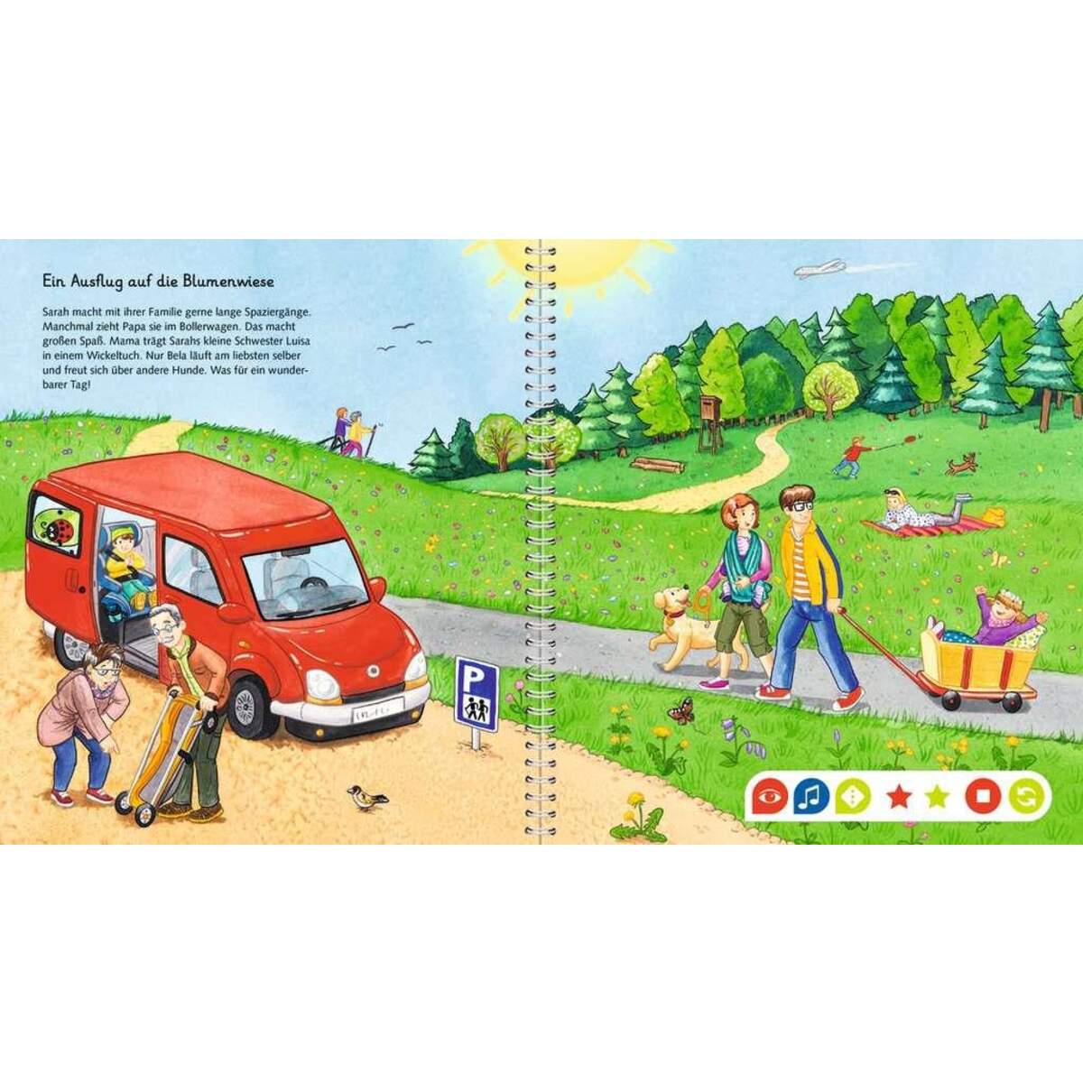 Ravensburger tiptoi Mein Wörter-Bilderbuch Unterwegs