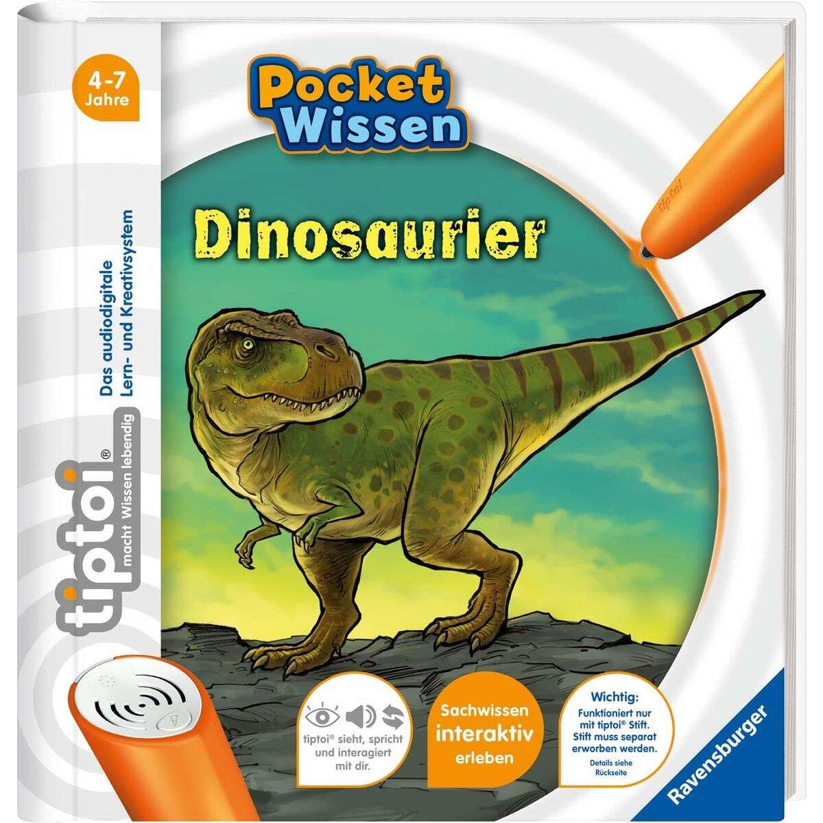 Ravensburger tiptoi Pocket Wissen - Dinosaurier