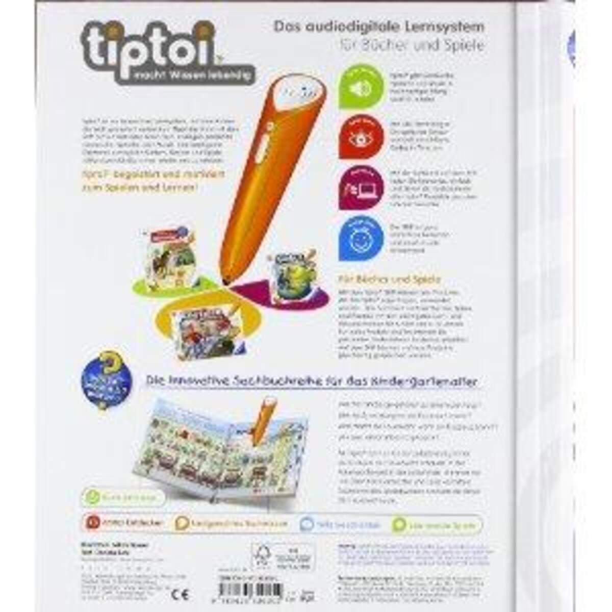 Ravensburger tiptoi Wieso? Weshalb? Warum? 6 Unterwegs mit der Feuerwehr