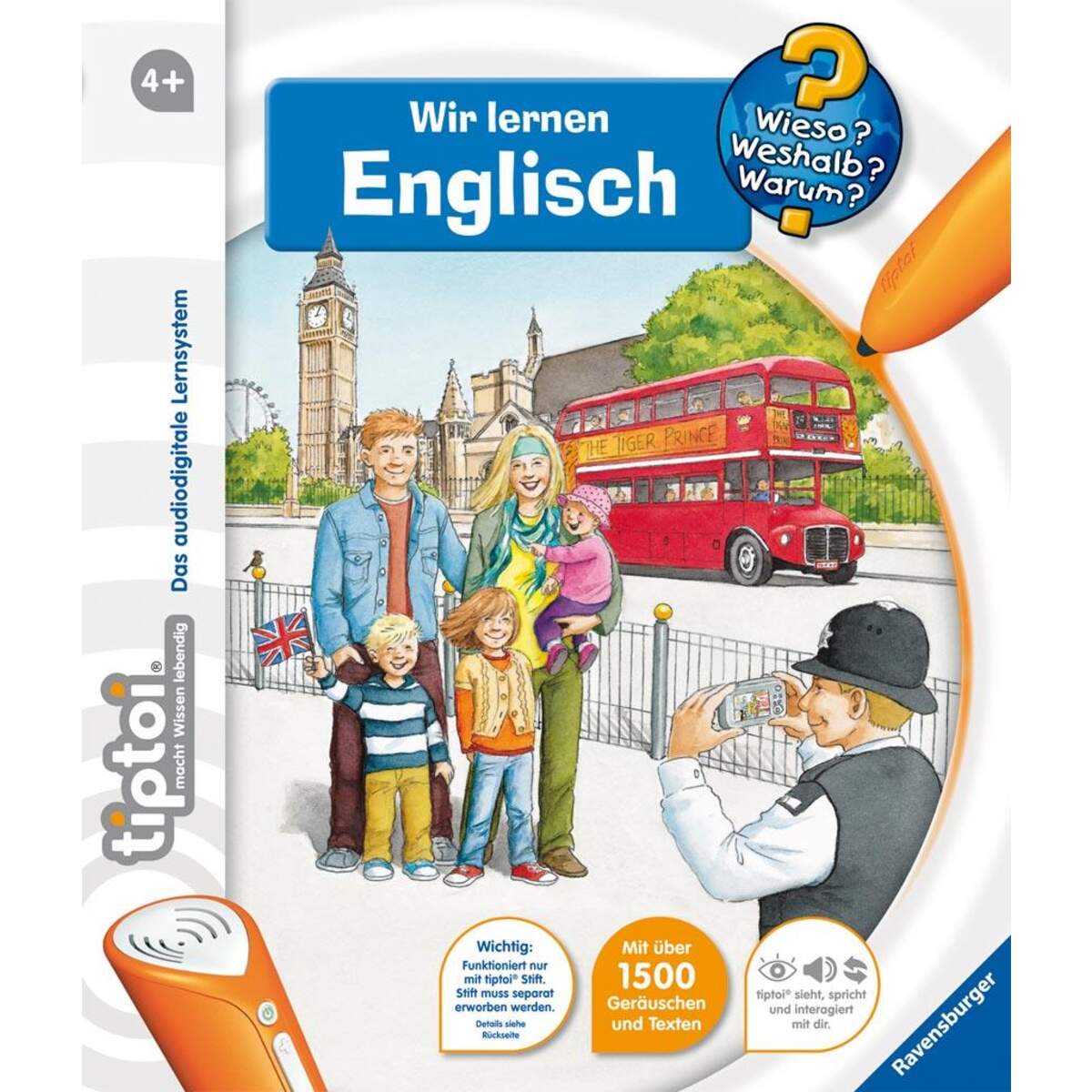 Ravensburger tiptoi Wieso? Weshalb? Warum? 5 Wir lernen Englisch