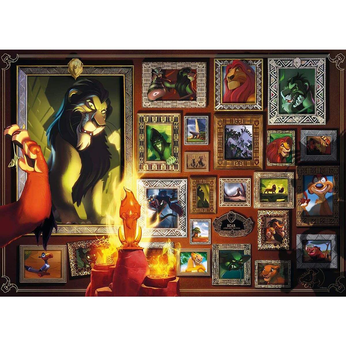 Ravensburger Villainous: Scar, 1000 Teile