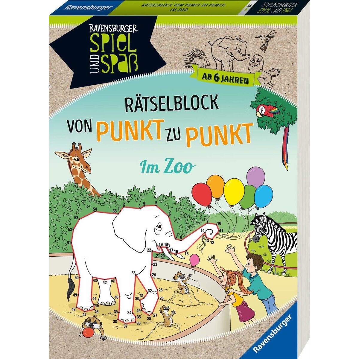 Ravensburger Von Punkt zu Punkt: Im Zoo