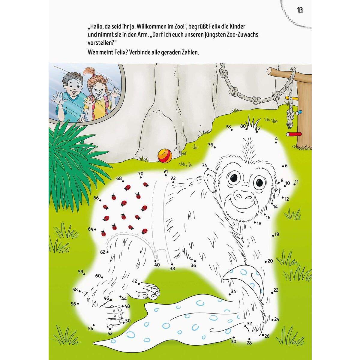 Ravensburger Von Punkt zu Punkt: Im Zoo