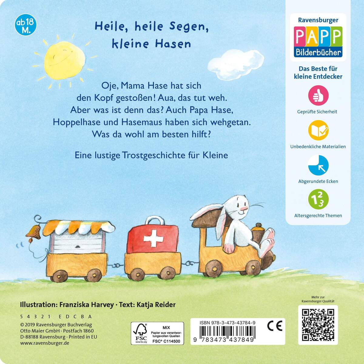 Ravensburger Wenn kleine Hasen Aua haben