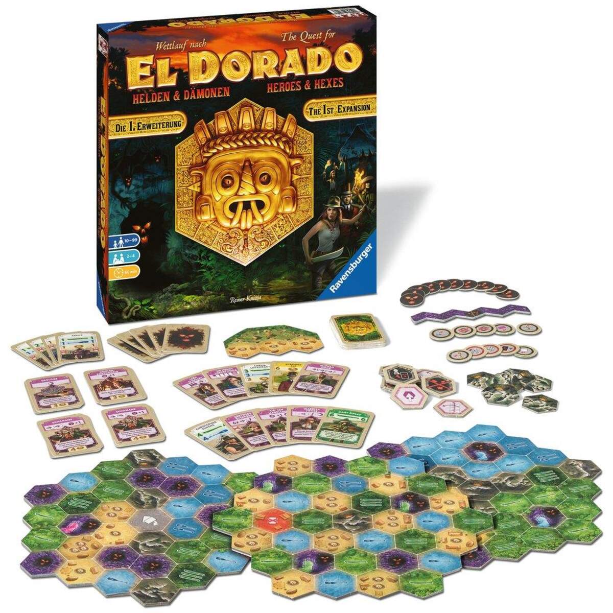 Ravensburger Wettlauf nach El Dorado Helden und Dämonen