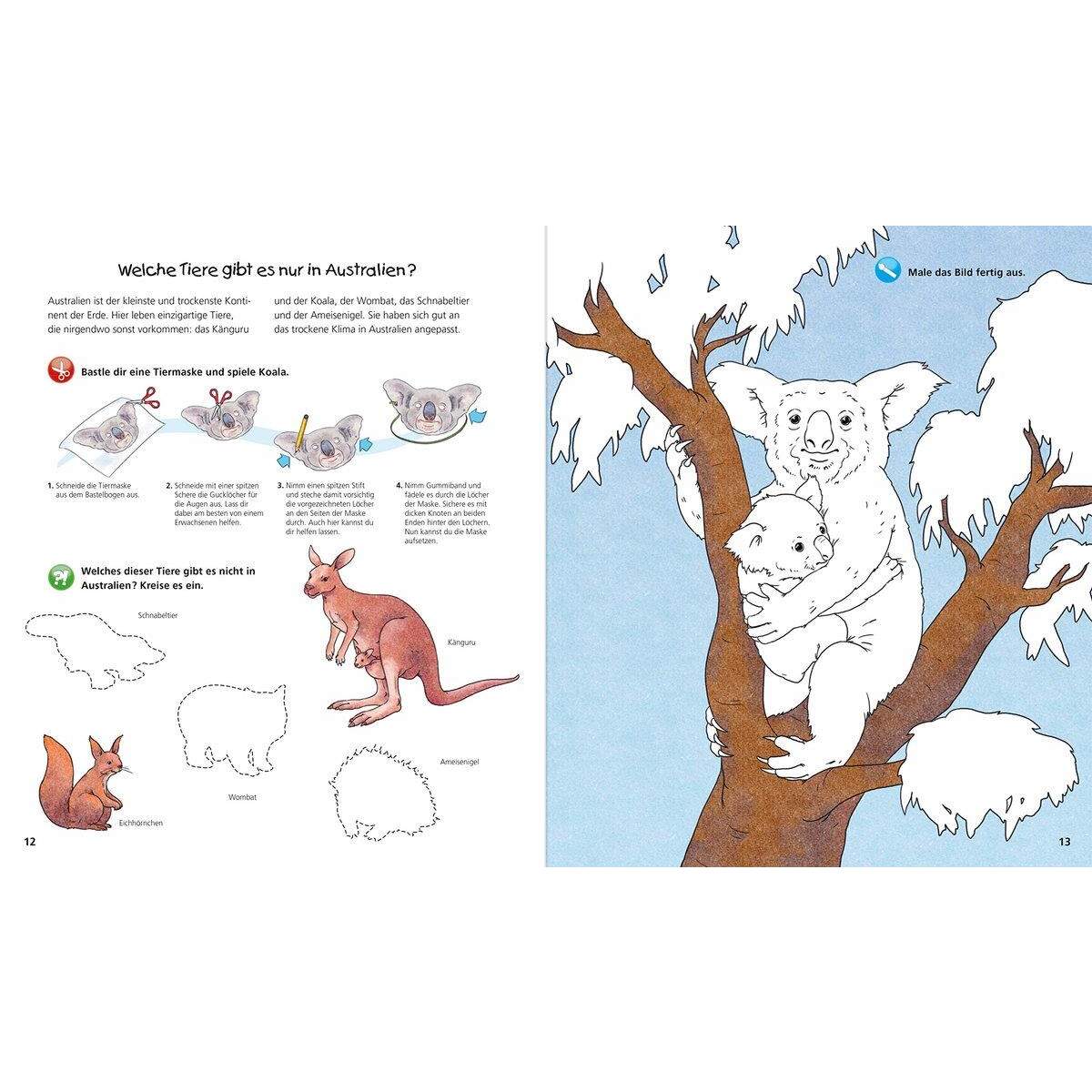 Ravensburger Wieso? Weshalb? Warum? aktiv-Heft - Tiere der Welt