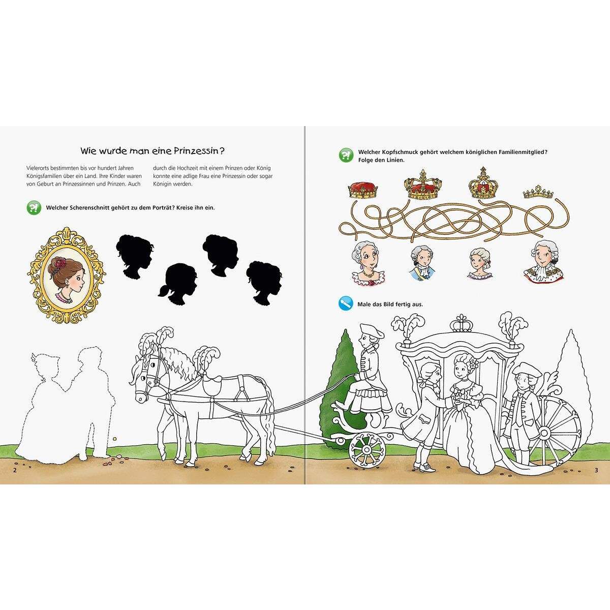Ravensburger Wieso? Weshalb? Warum? aktiv-Heft - Prinzessinnen