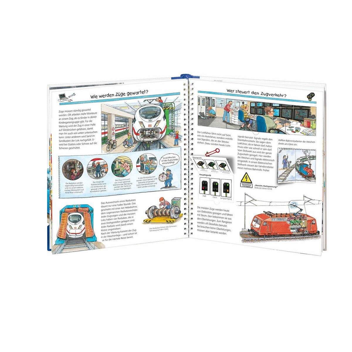 Ravensburger Wieso? Weshalb? Warum?, Band 8: Alles über die Eisenbahn
