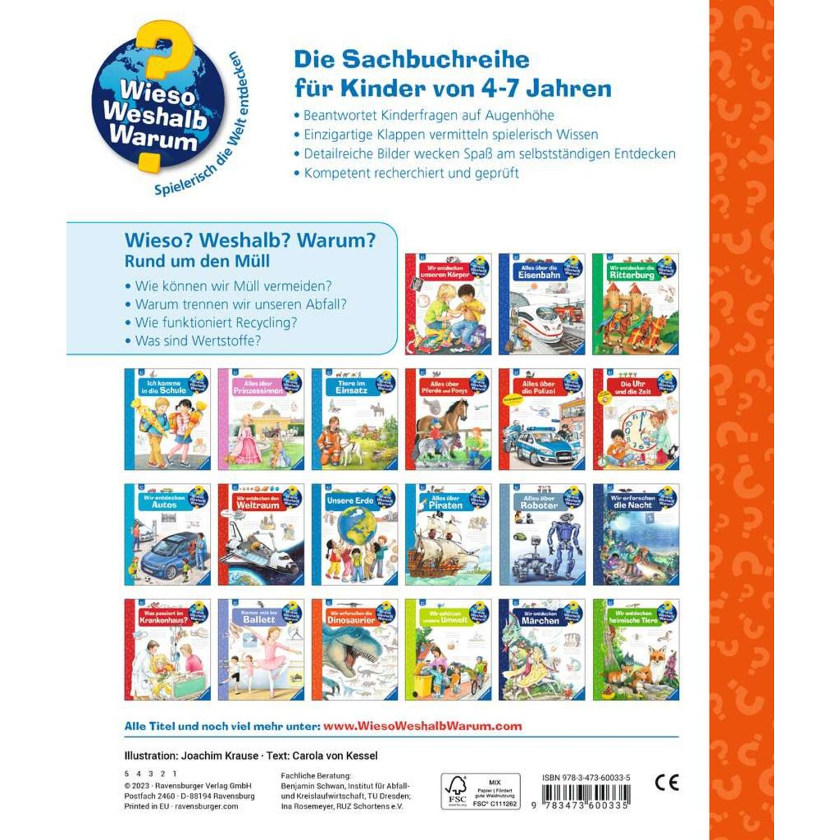 Ravensburger Wieso? Weshalb? Warum?, Band 74: Rund um Müll