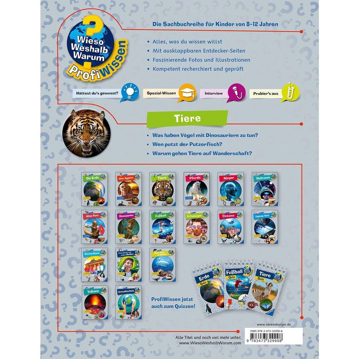 Ravensburger Wieso? Weshalb? Warum? ProfiWissen, 3 - Tiere