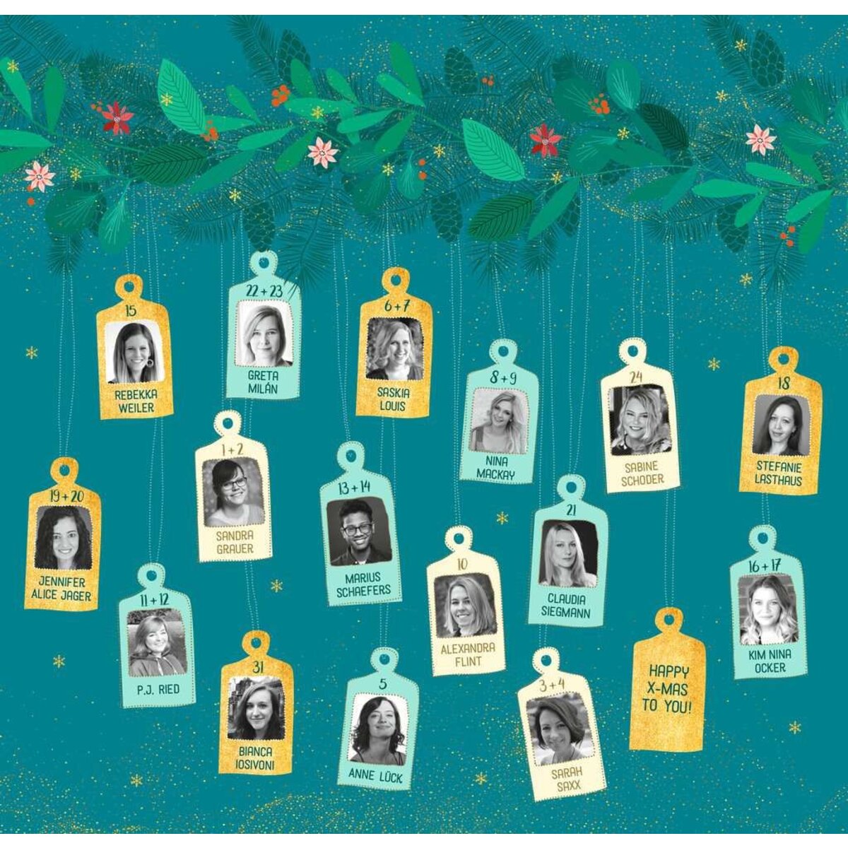 Ravensburger Winter Wishes. Ein Adventskalender. Lovestorys für 24 Tage plus Silvester-Special