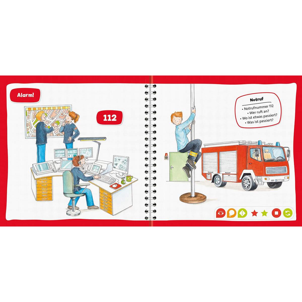 Ravensburger tiptoi Pocket Wissen: Feuerwehr