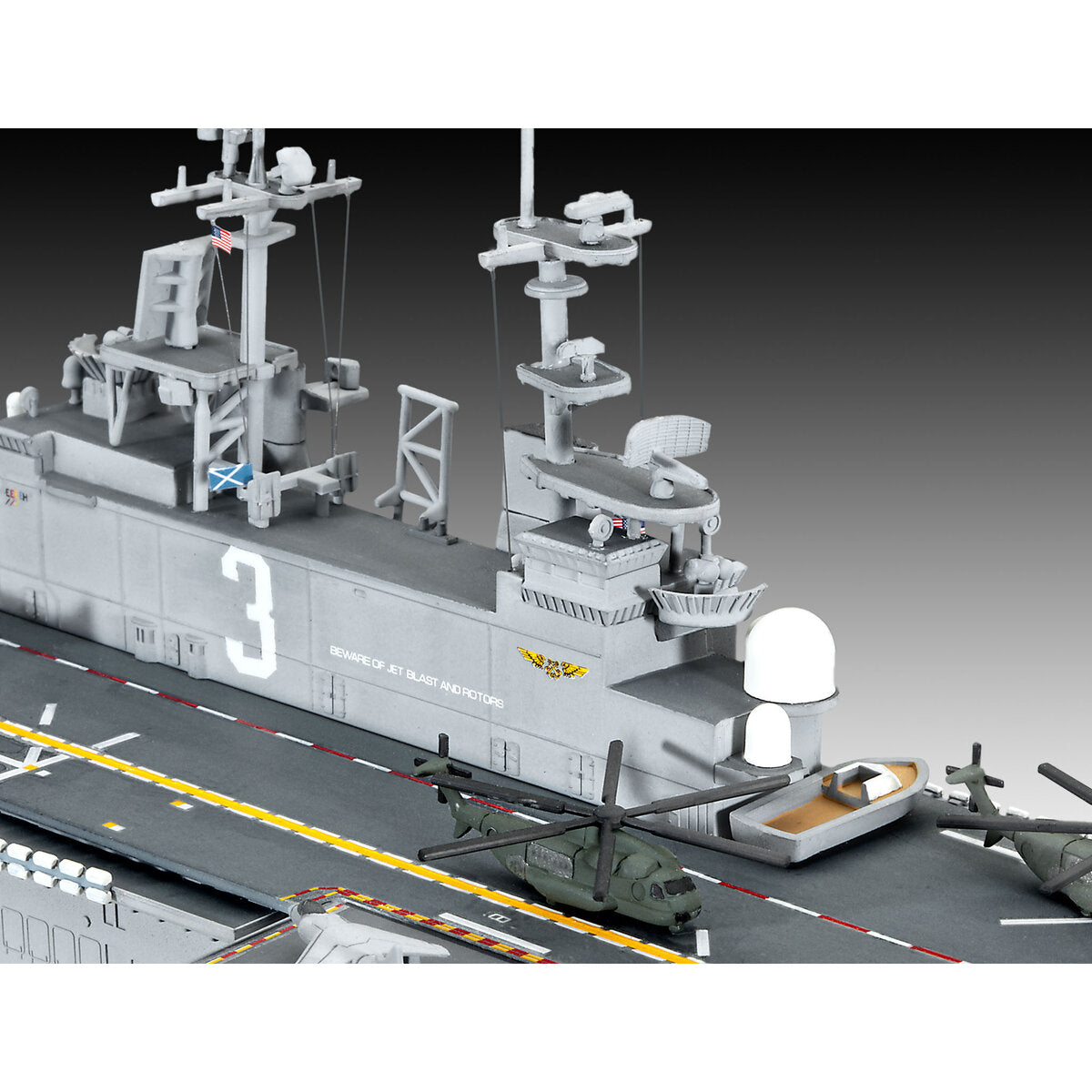 Revell 05178 - Assault Carrier USS WASP CLASS