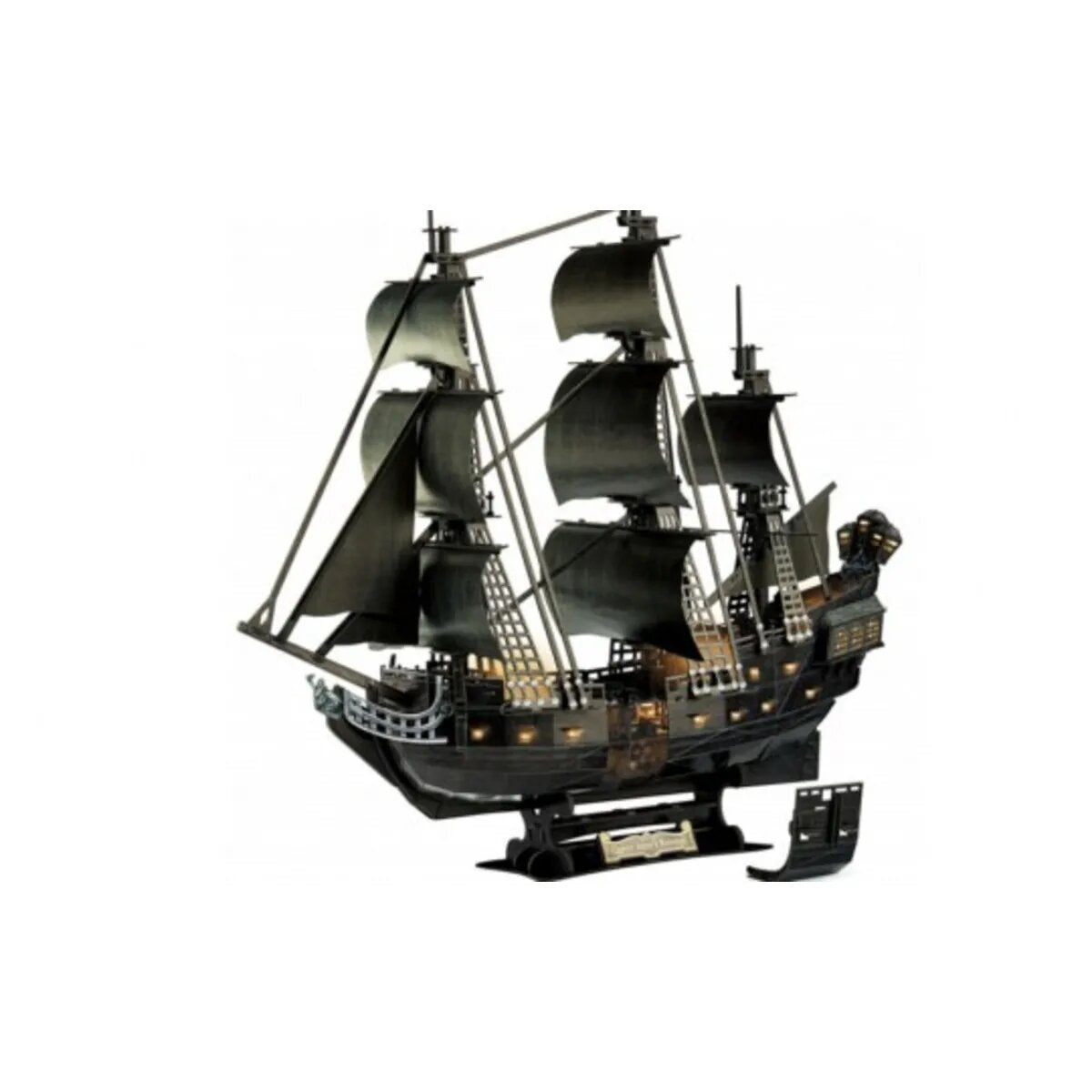 Revell 3D Puzzle - Black Pearl, LED Edition, 293 Teile