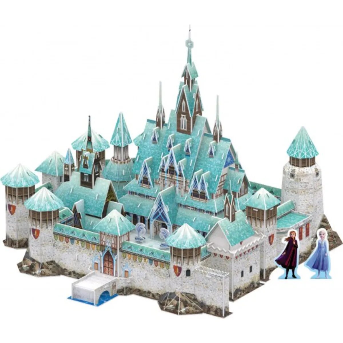 Revell 3D Puzzle - Disney Frozen II Arendelle Castle, 256 Teile